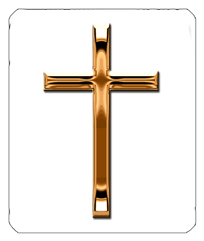 DF35-510-CP-WT Copper Single Cross White